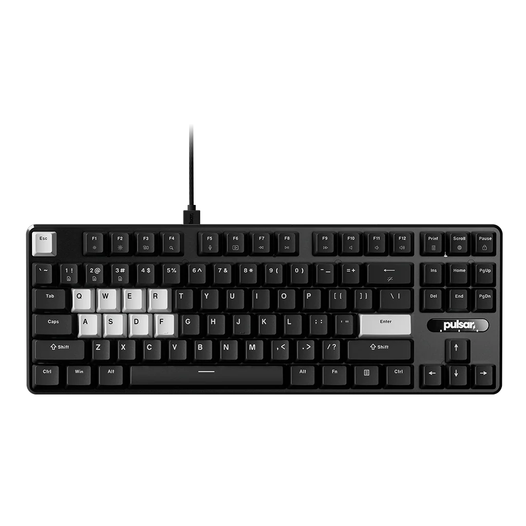 [ANSI] PCMK 2HE TKL Black Mechanical Gaming Keyboard - Image 3