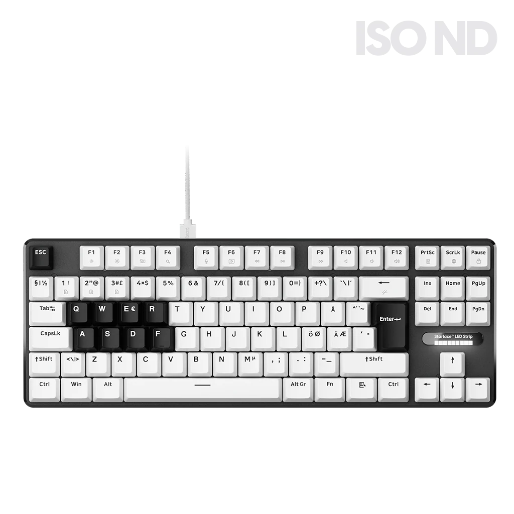 PCMK 3 HE TKL Gaming Keyboard - ISO ND