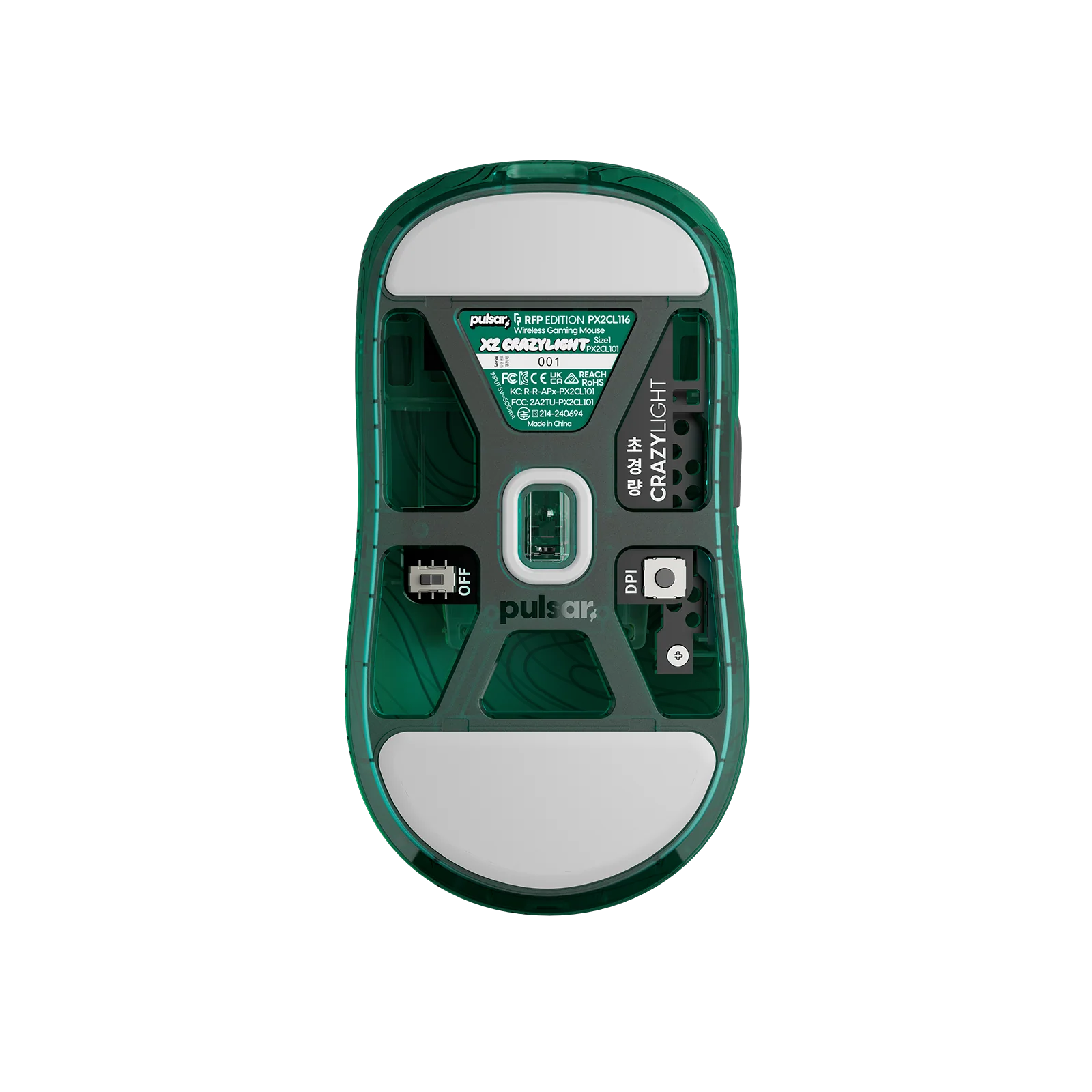 [RandomFrankP Edition] X2 CrazyLight Mini Gaming Mouse - Image 2