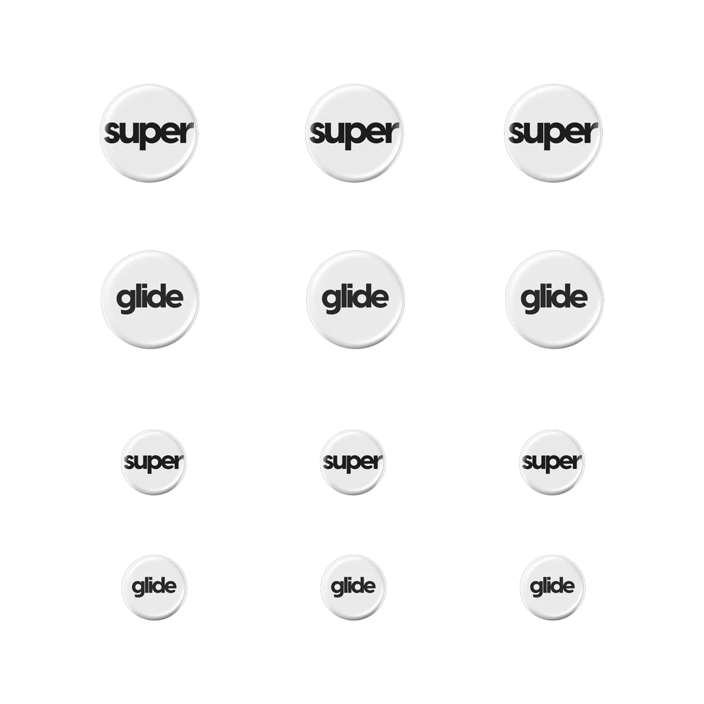 Superglide (Type-C) Universal Dot 6mm + 9mm (12pcs)