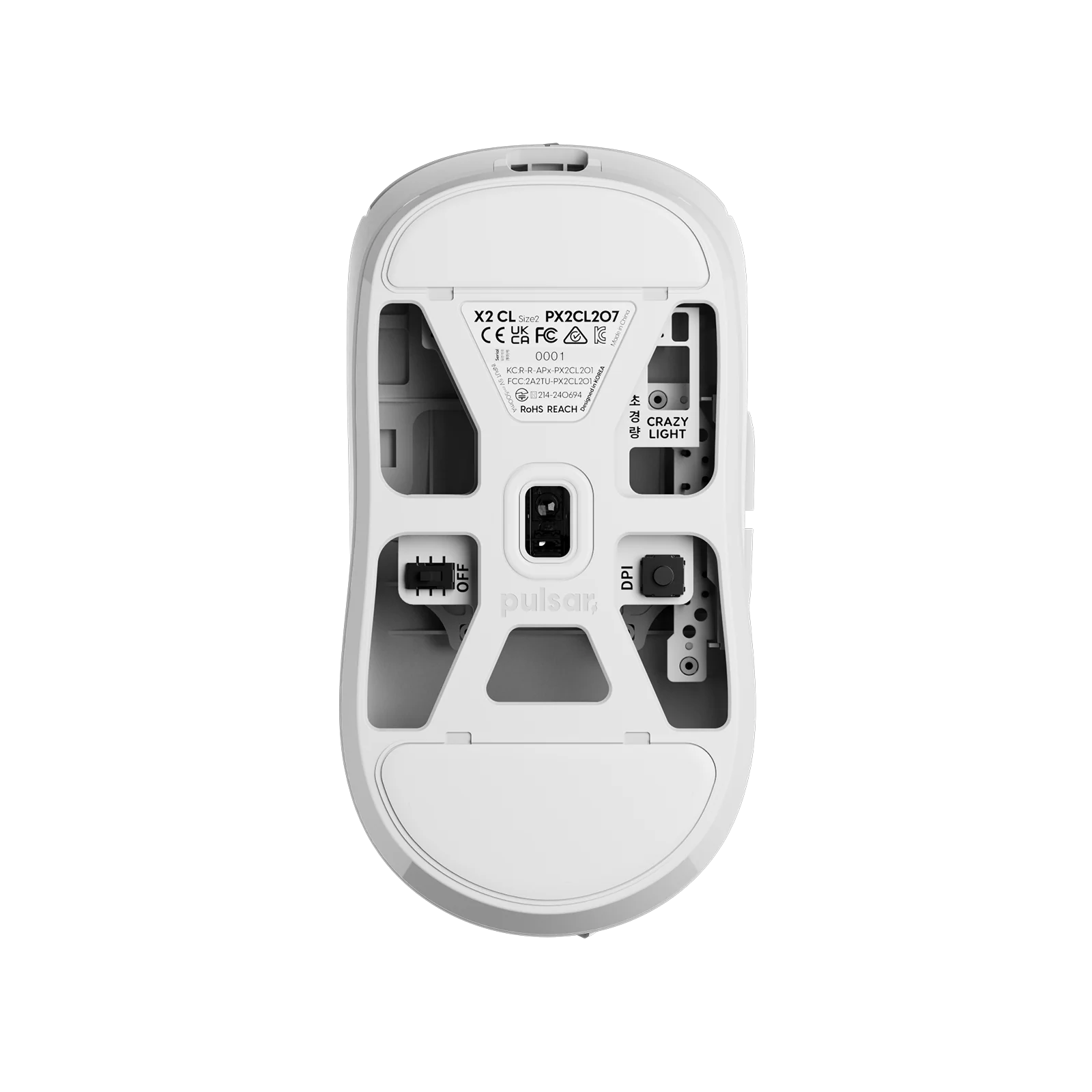 X2 CrazyLight Medium Gaming Mouse - Image 6