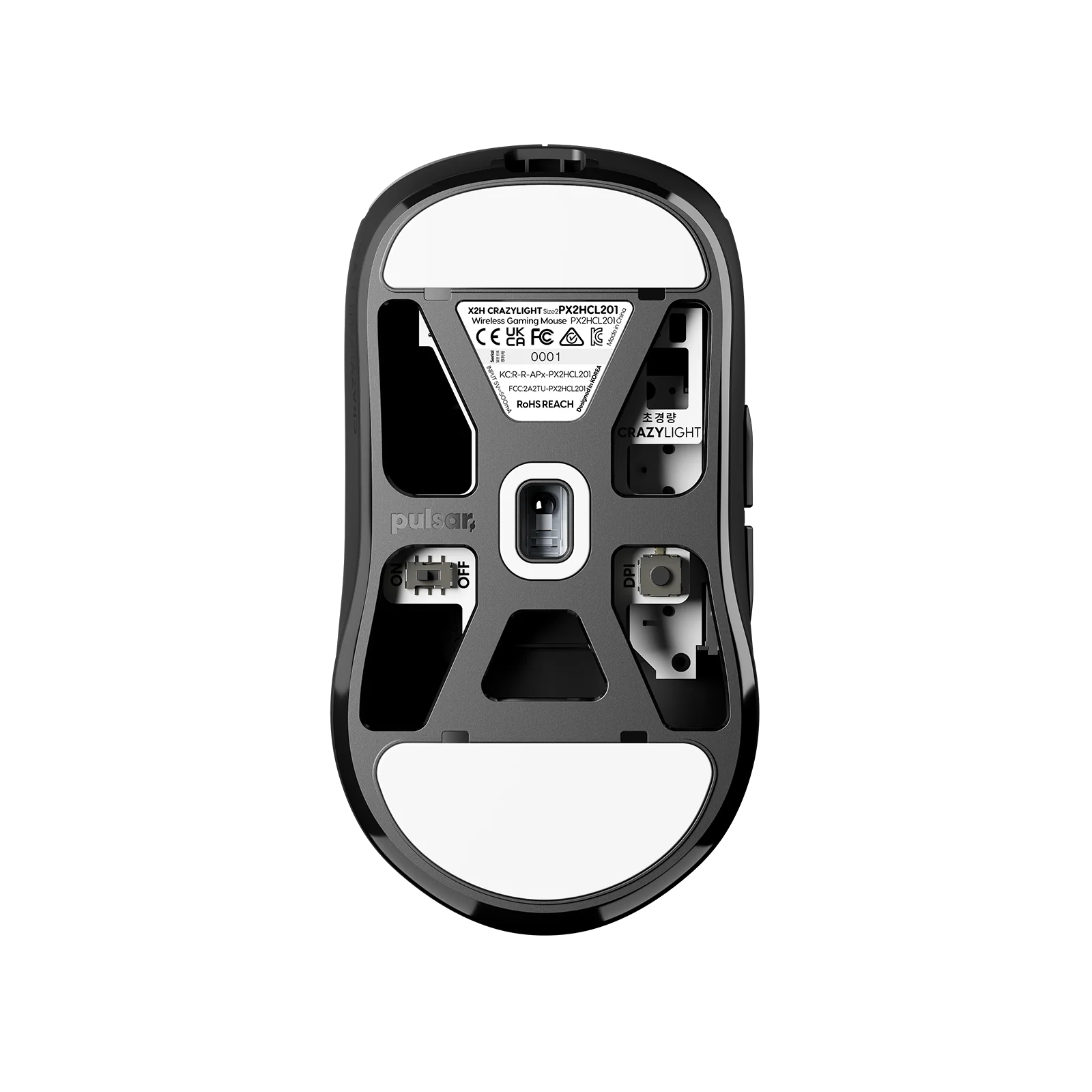X2H CrazyLight Medium Gaming Mouse - Image 2