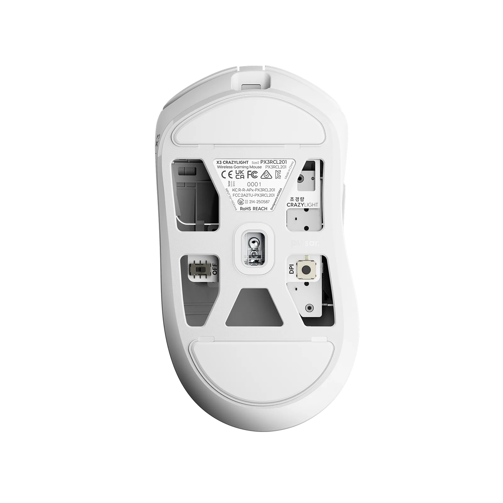 X3 CrazyLight Medium Gaming Mouse - Image 6