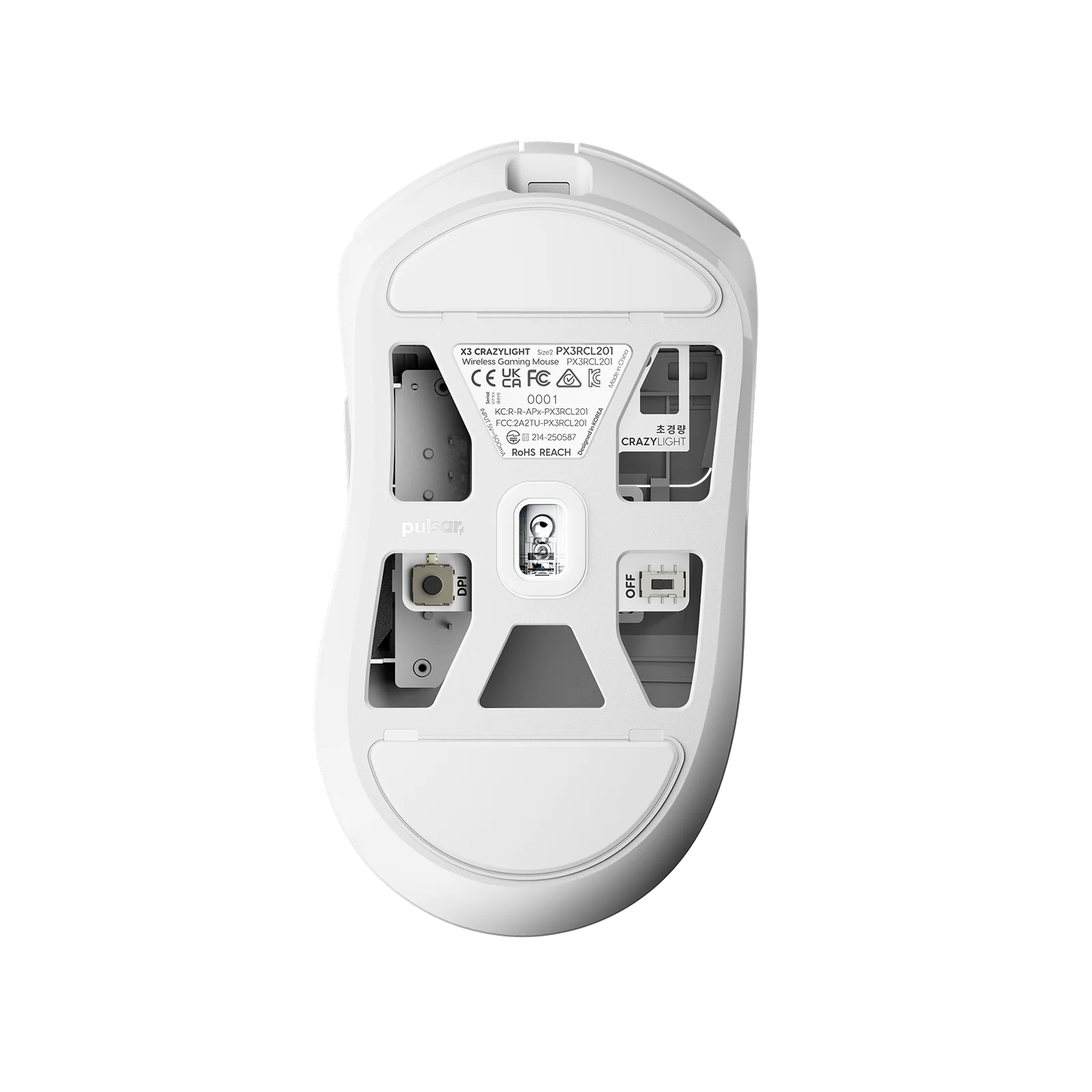 X3 LHD CrazyLight Medium Gaming Mouse - Image 6